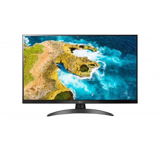 LG monitors 27TQ615S-PZ 27 collas, IPS, FHD, 1920 x 1080, 16:9, 14 ms, 250 cd/m², melns, 60 Hz, HDMI portu skaits 2