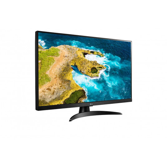 LG monitors 27TQ615S-PZ 27 collas, IPS, FHD, 1920 x 1080, 16:9, 14 ms, 250 cd/m², melns, 60 Hz, HDMI portu skaits 2