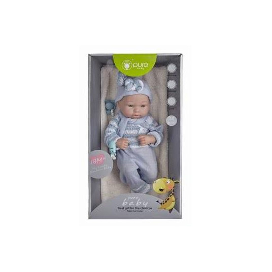 Mazuļu lelle PURE BABY 611765W, 35,56 cm
