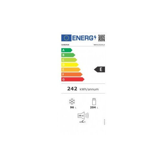Ledusskapis Gorenje NRK6192AXL4