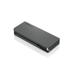 Lenovo 4X90S92381 piezīmjdatora dokstacija/savienotāju replikators Vadu USB 3.2 Gen 1 (3.1 Gen 1) Type-C Grey