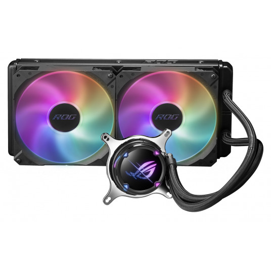 ASUS ROG STRIX LC II 280 ARGB Procesors Universāls šķidruma dzesētājs 14 cm Melns 1 gab.