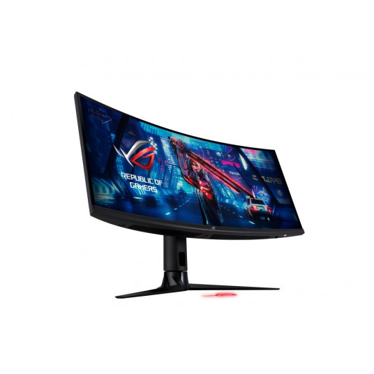 ASUS ROG Strix XG349C Gaming 34 collu UWQHD IPS WLED Curved 1900R 180Hz 400cd/m2 1ms 1000:1 HDMI DP USB Type C 2xUSB 3.0 2x2W skaļrunis