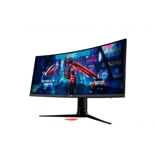 ASUS ROG Strix XG349C Gaming 34 collu UWQHD IPS WLED Curved 1900R 180Hz 400cd/m2 1ms 1000:1 HDMI DP USB Type C 2xUSB 3.0 2x2W skaļrunis