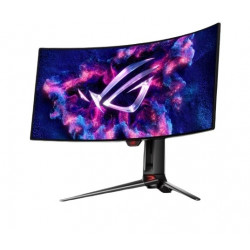 ASUS ROG Swift OLED PG34WCDM 34 collu OLED izliekts 800R 21:9 240Hz 450cd/m2 0.03ms 2xHDMI DP USB-C USB koncentrators 2xUSB 3.2 G1 A tipa USB 2.0