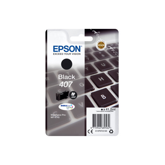 Epson WF-4745 sērijas tintes kasetne L melna tintes kasetne, melna