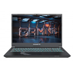 Gigabyte G5 MF-E2EE333SH 15,6 ", FHD, 1920 x 1080, Intel Core i5, i5-12500H, 8 GB, DDR4, SSD 512 GB, NVIDIA GeForce RTX 4050, GDDR6, 6 GB disks, 1, Windows op021, Nr. cirvis, Bluetooth versija 5.2, tastatūras valoda angļu, tastatūras aizmugurgaismojums, W