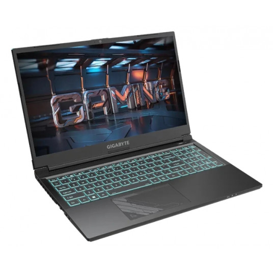 Gigabyte G5 MF-E2EE333SH 15,6 ", FHD, 1920 x 1080, Intel Core i5, i5-12500H, 8 GB, DDR4, SSD 512 GB, NVIDIA GeForce RTX 4050, GDDR6, 6 GB disks, 1, Windows op021, Nr. cirvis, Bluetooth versija 5.2, tastatūras valoda angļu, tastatūras aizmugurgaismojums, W