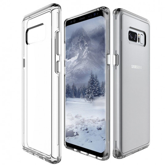 Devia Schockproof Silicone Back Case For Samsung N960 Galaxy Note 9 Transparent