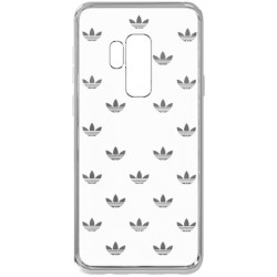 Adidas Clear Case Silicone Case for Samsung G965 Galaxy S9 Plus Silver (EU Blister)