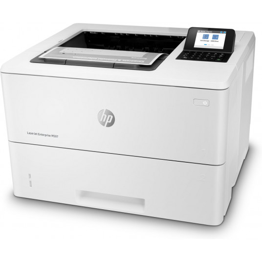 HP LaserJet Enterprise M507dn, melnbalts, printeris drukāšanai, divpusēja drukāšana