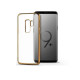 Devia Glitter Soft Silicone Back Case For Samsung G960 Galaxy S9 Transparent - Gold