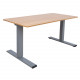 Rakstāmgalds ERGO OPTIMAL ar 2 motoriem 140x70cm, hikorija koks