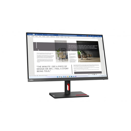 Lenovo ThinkVision S27i-30 27" FHD IPS 100Hz 300nits HDMI VGA Raven Black