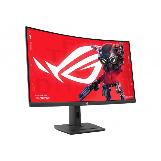 ASUS ROG Strix XG32WCMS USB-C spēļu monitors 32" VA 2560x1440/16:9/350cd/m2/1ms Dispalija, HDMI, USB_C, austiņu ports