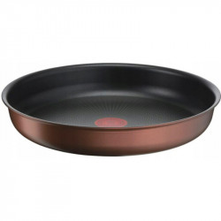 Panna TEFAL L7600653 Ingenio Eco Respect Frying, Diametrs 28 cm, Piemērota indukcijas plīts virsmai, Noņemams rokturis, Varš