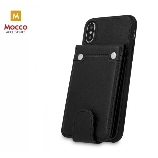 Mocco Smart Wallet Eco ādas vāciņš - Card Holder For Samsung G960 Galaxy S9 Black