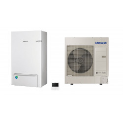 SAMSUNG gaiss-ūdens 12/12 kW SPLIT siltumsūkņa KOMPLEKTS (bez sildītāja) AE160ANYDGH/EU + AE120AXEDGH/EU + MWR-WW10KN