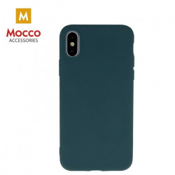 Mocco Ultra Slim Soft Matte 0.3 mm Silicone Case for Samsung G770 Galaxy S10 Lite Dark Green