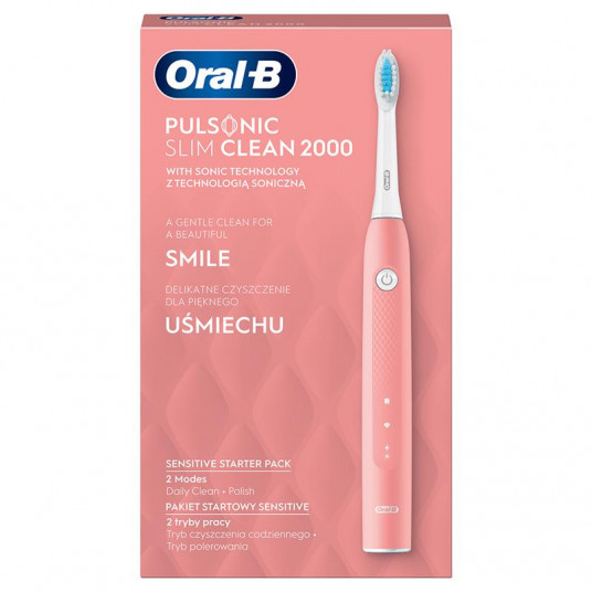Zobu birste Oral-B Slim Clean 2000 rozā