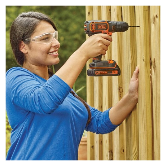 Black&Decker Wiertarko-wkrętarka akumulatora BDCDC18BAFC-QW