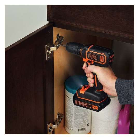 Black&Decker Wiertarko-wkrętarka akumulatora BDCDC18BAFC-QW