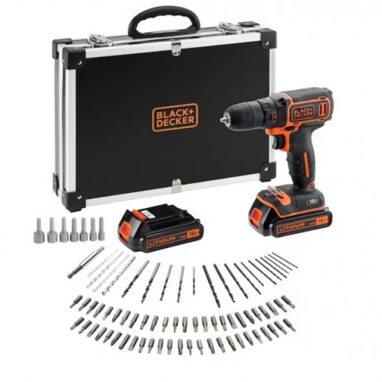 Black&Decker Wiertarko-wkrętarka akumulatora BDCDC18BAFC-QW