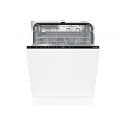 Gorenje GV642E90 Trauku mazgājamā mašīna, E, iebūvēta, platums 59,8 cm, vietu skaits 13, melna