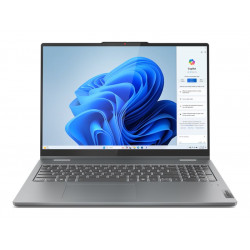 Klēpjdators Lenovo IdeaPad 5 2-in-1 16AHP9 Touch 16 2K AMD R5 8645HS/16GB/1TB/AMD Radeon 760M/WIN11 Home/Nordic Backlit kbd/Grey/FP/2G garantija