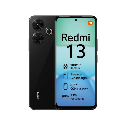 Telefons Xiaomi Redmi 13 8GB/128GB Black
