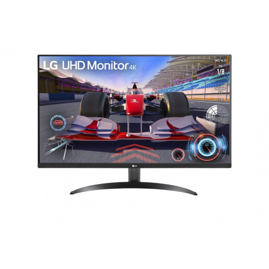 "81.3cm/32"" (3840x2160) LG 32UR550-B 16:9 4K UHD 4ms 4ms 60Hz HDR HDMI DP skaļrunis ar pagriezienu Black"