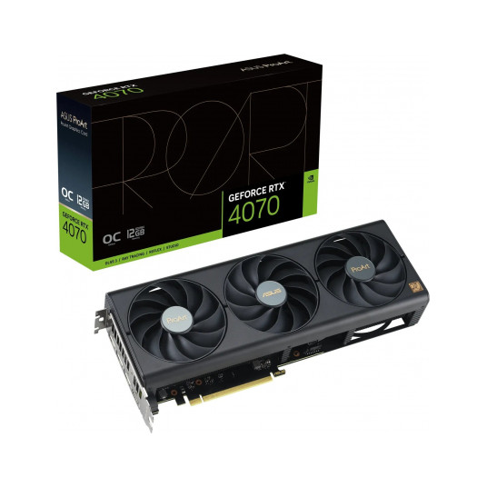 "RTX 4070 12GB Asus ProArt GDDR6X 3Fan PROART-RTX4070-12G"