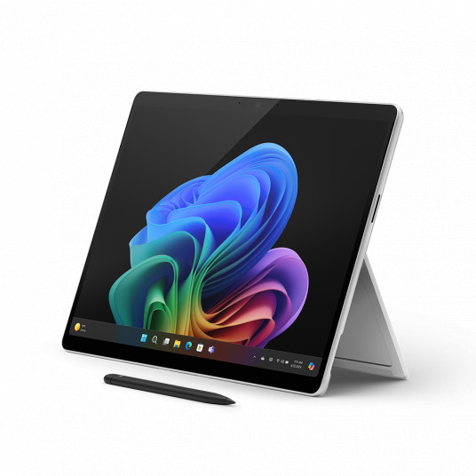 Portatīvais dators Microsoft Surface Pro – Copilot + PC – 13” touchscreen – Snapdragon® Plus – 16GB Memory – 256GB SSD – 11th Edition – Platinum