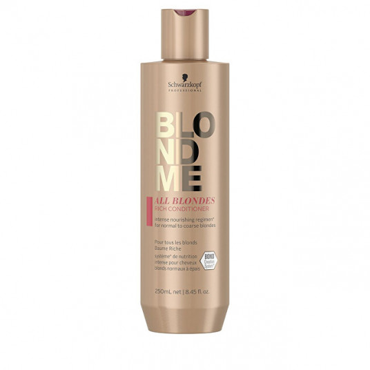 Schwarzkopf Professional - Barojošs kondicionieris normāliem un spēcīgiem blondiem matiem All Blondes (Rich Conditioner) - 1000 ml