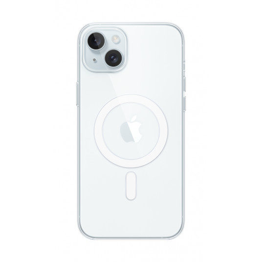 iPhone 15 Plus caurspīdīgs korpuss ar MagSafe