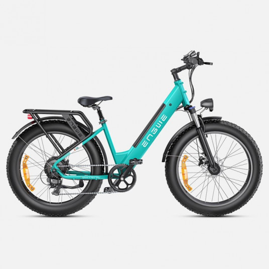 Velosipēds 26 elektriskais Engwe E26 ST sieviešu 750Wh zaļš, zemu cenu - BIGBOX.LV