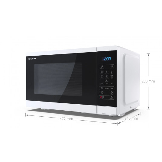 Mikroviļņu krāsns Sharp YC-MS252AE-W 