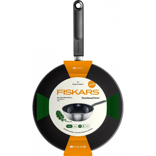 Fiskars Functional Form - wok panna, 28 cm