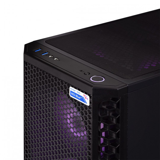 Actina 5901443387879 PC AMD Ryzen™ 7 5700X3D 32 GB DDR4-SDRAM 1 TB SSD NVIDIA GeForce RTX 4060 Ti "Midi Tower" melns