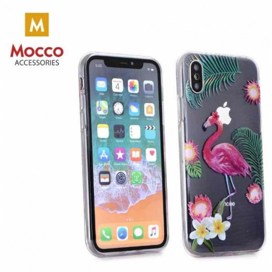 Mocco Summer Flamingo Silicone Case for Samsung G965 Galaxy S9 Plus