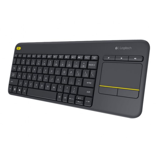 LOGI K400 Plus Touch Keyboard melna (Latvija)