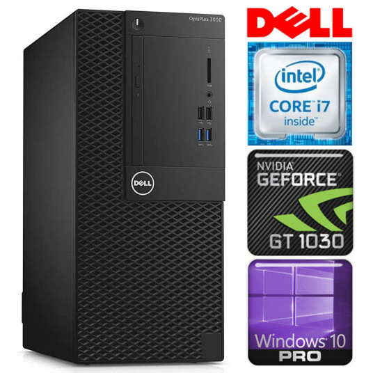 DELL 3050 Tower i7-7700 8GB 256SSD M.2 NVME GT1030 2GB WIN10Pro