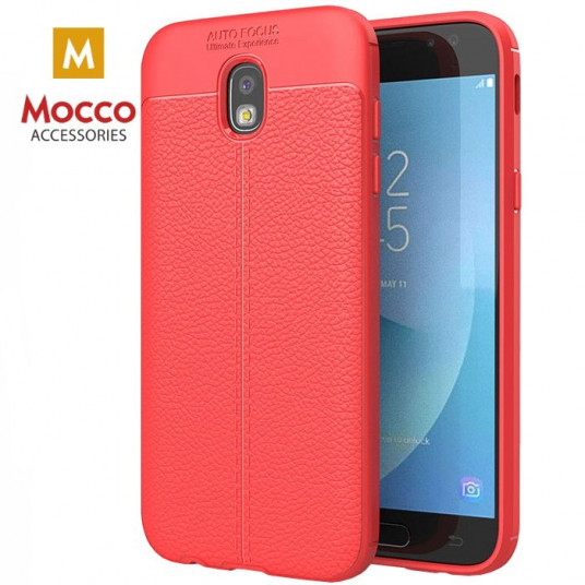 Mocco Litchi Pattern Back Case Silicone Case for Samsung G965 Galaxy S9 Plus Red