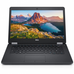 Latitude E5470 14 FHD i5-6200U 8GB 128SSD LV W10Pro Black Atjaunots jauns