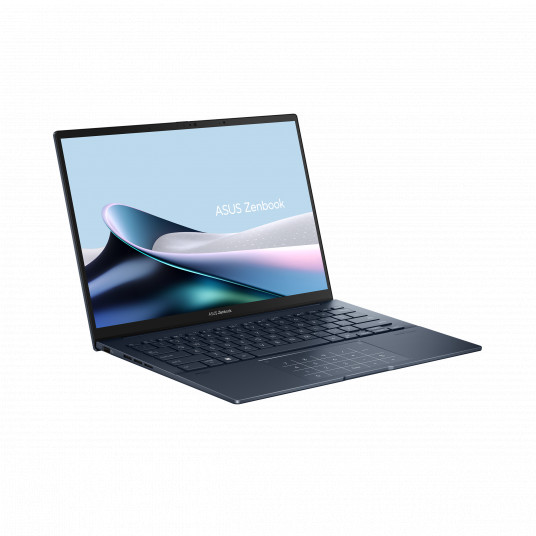 Asus Zenbook 14 OLED UX3405MA-PP665X | Ponder Blue | 14 " | OLED | 3K | 2880 x 1800 pikseļi | Intel Core Ultra 9 | 185H | 32 GB | LPDDR5X | Cietvielu diska ietilpība 1000 GB | Intel Arc Graphics | Windows 11 Pro | 802.11ax | Bluetooth versija 5.3 | Tastat