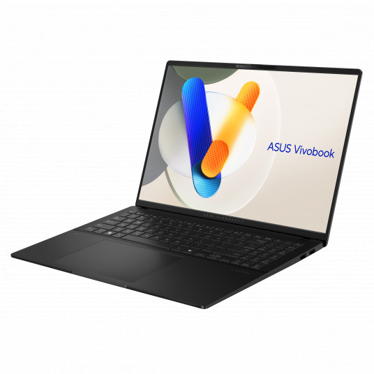 Asus Vivobook S 16 OLED M5606UA-MX080X | Black | 16 " | OLED | 3,2K | 3200 x 2000 pikseļu | AMD Ryzen 7 | 8845HS | 16 GB | LPDDR5X | Cietvielu diska ietilpība 1000 GB | AMD Radeon Graphics | Windows 11 Pro | 802.11ax | Bluetooth versija 5.3 | Tastatūras l