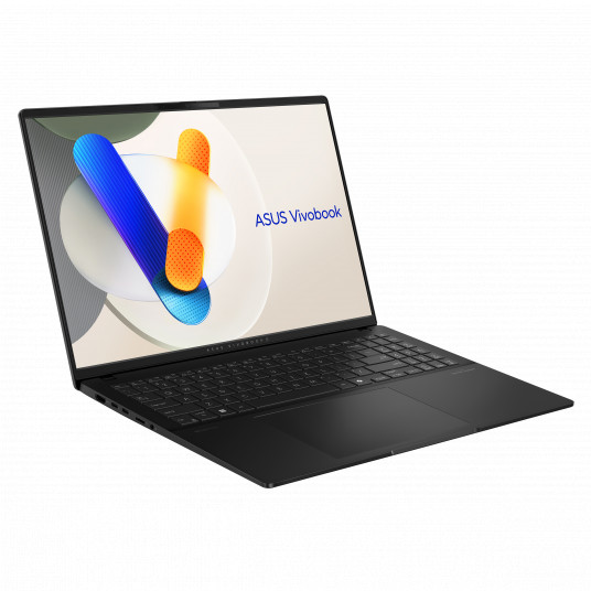 Asus Vivobook S 16 OLED M5606UA-MX080X | Black | 16 " | OLED | 3,2K | 3200 x 2000 pikseļu | AMD Ryzen 7 | 8845HS | 16 GB | LPDDR5X | Cietvielu diska ietilpība 1000 GB | AMD Radeon Graphics | Windows 11 Pro | 802.11ax | Bluetooth versija 5.3 | Tastatūras l