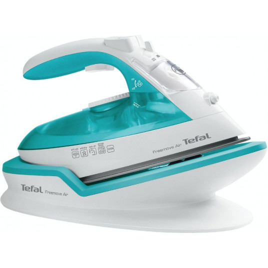 Tefal Freemove Air bezvadu gludeklis FV6520E0, zils/balts