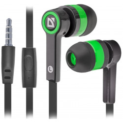 Austiņas Defender Pulse 420 Black/Green