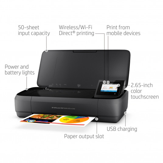 Printeris HP Officejet 250 Mobile All-in-One CZ992A